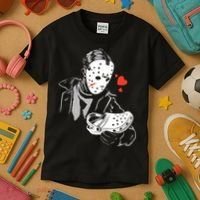 JASON LOVES CROCS FUNNY HALLOWEEN LOVES Kids T-Shirt thumb 3