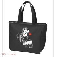 JASON LOVES CROCS FUNNY HALLOWEEN LOVES Tote Bag thumb 3