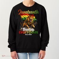 Juneteenth Lion Freedom Women's Sweatshirt thumb 0