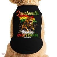 Juneteenth Lion Freedom Doggie Tank thumb 0