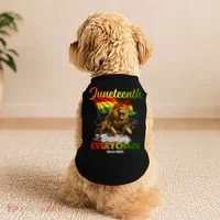 Juneteenth Lion Freedom Doggie Tank thumb 2
