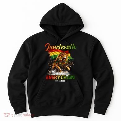 Juneteenth Lion Freedom Hoodie