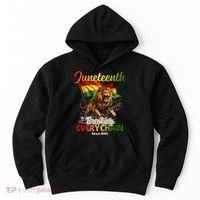 Juneteenth Lion Freedom Hoodie thumb 0