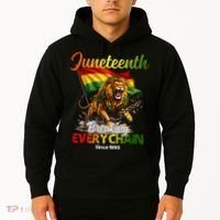 Juneteenth Lion Freedom Hoodie thumb 2