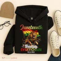 Juneteenth Lion Freedom Hoodie thumb 4