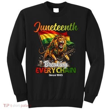 Juneteenth Lion Freedom Sweatshirt