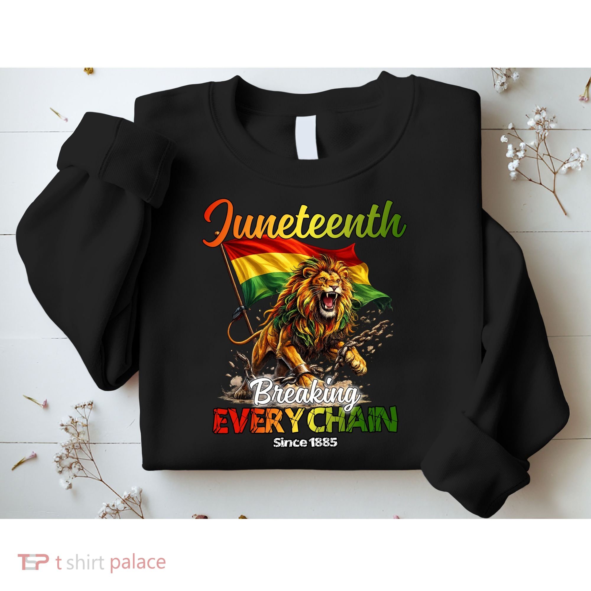 Juneteenth Lion Freedom Sweatshirt