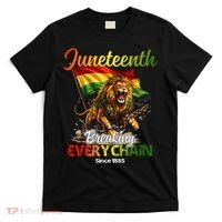 Juneteenth Lion Freedom T-Shirt thumb 0