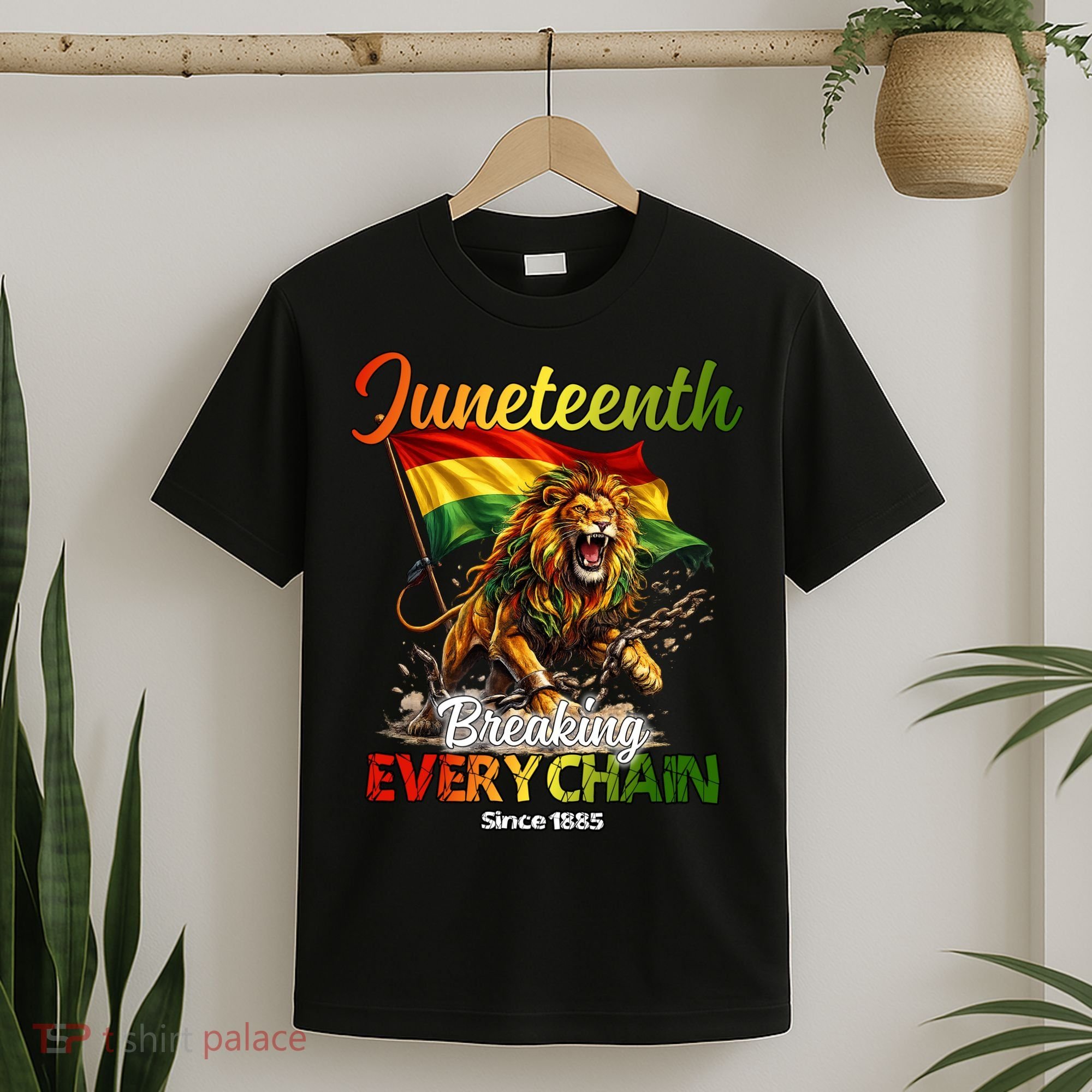 Juneteenth Lion Freedom T-Shirt