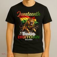 Juneteenth Lion Freedom T-Shirt thumb 3
