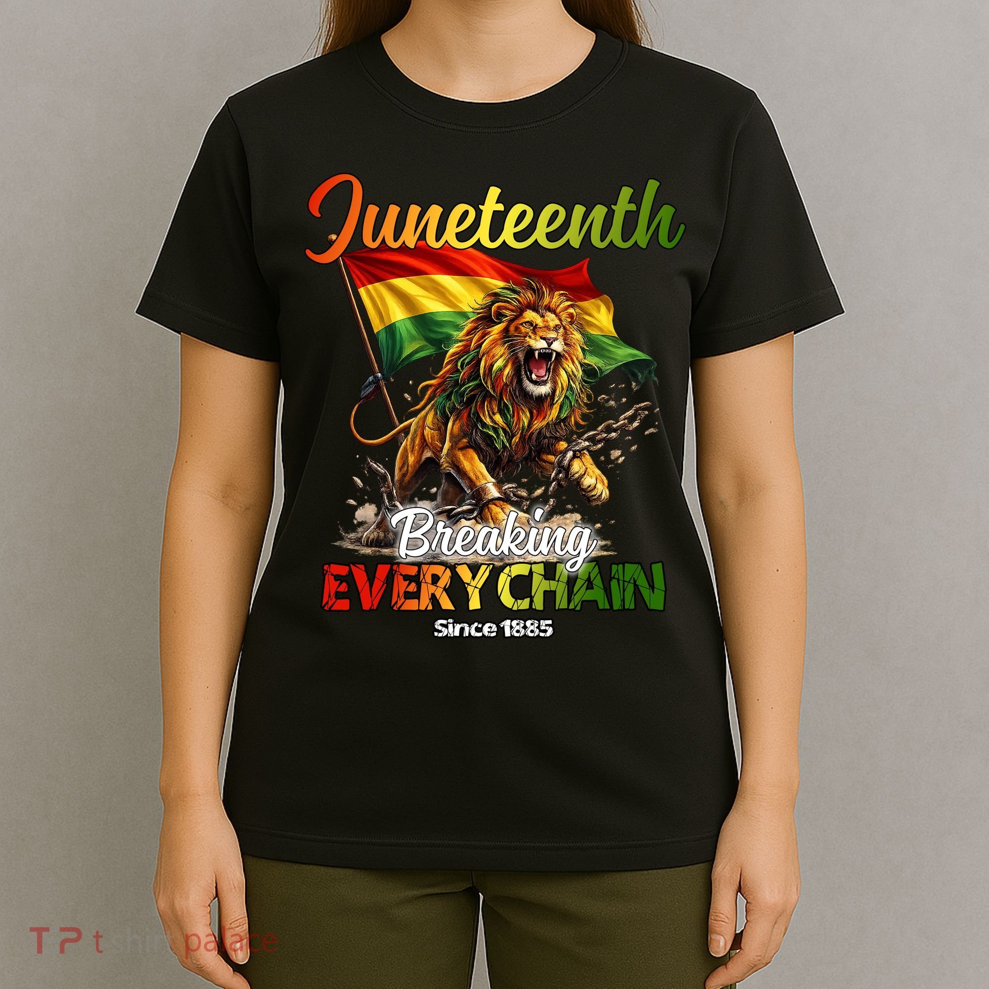 Juneteenth Lion Freedom T-Shirt