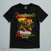 Juneteenth Lion Freedom T-Shirt thumb 5