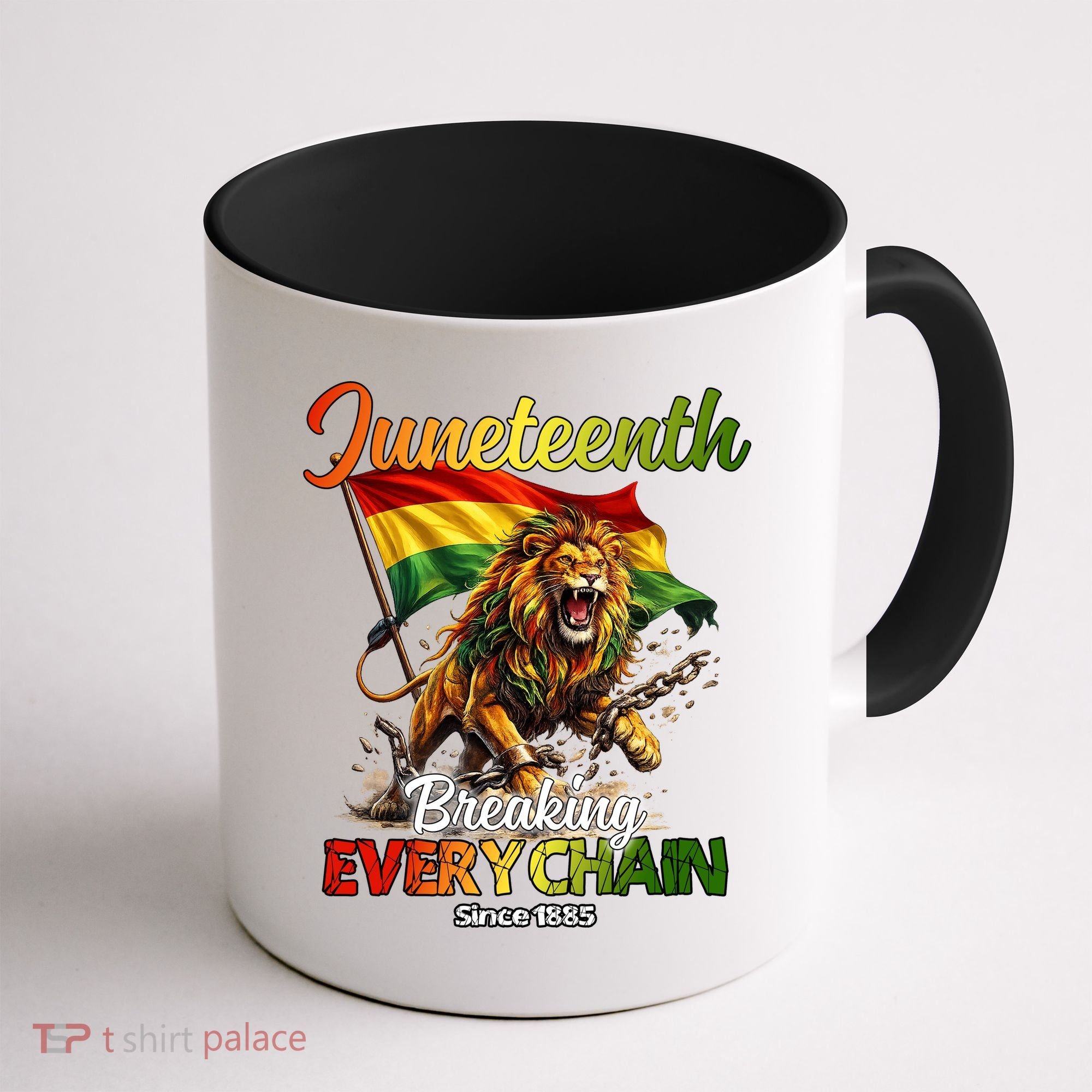 Juneteenth Lion Freedom Coffee Mug