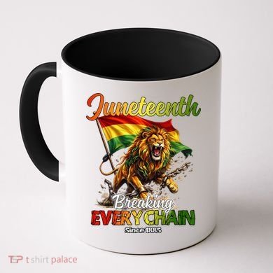 Juneteenth Lion Freedom Coffee Mug