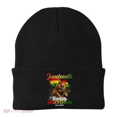 Juneteenth Lion Freedom Beanie