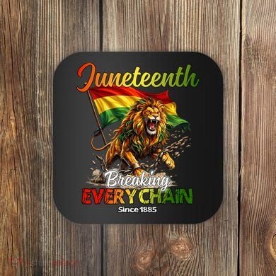 Juneteenth Lion Freedom Coaster