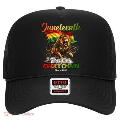 Juneteenth Lion Freedom Hat