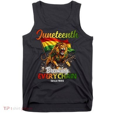 Juneteenth Lion Freedom Tank Top