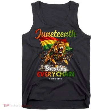 Juneteenth Lion Freedom Tank Top