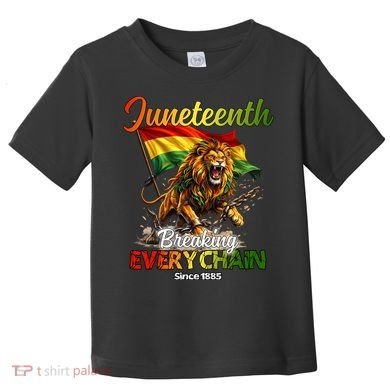 Juneteenth Lion Freedom Toddler T-Shirt