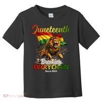 Juneteenth Lion Freedom Toddler T-Shirt thumb 0
