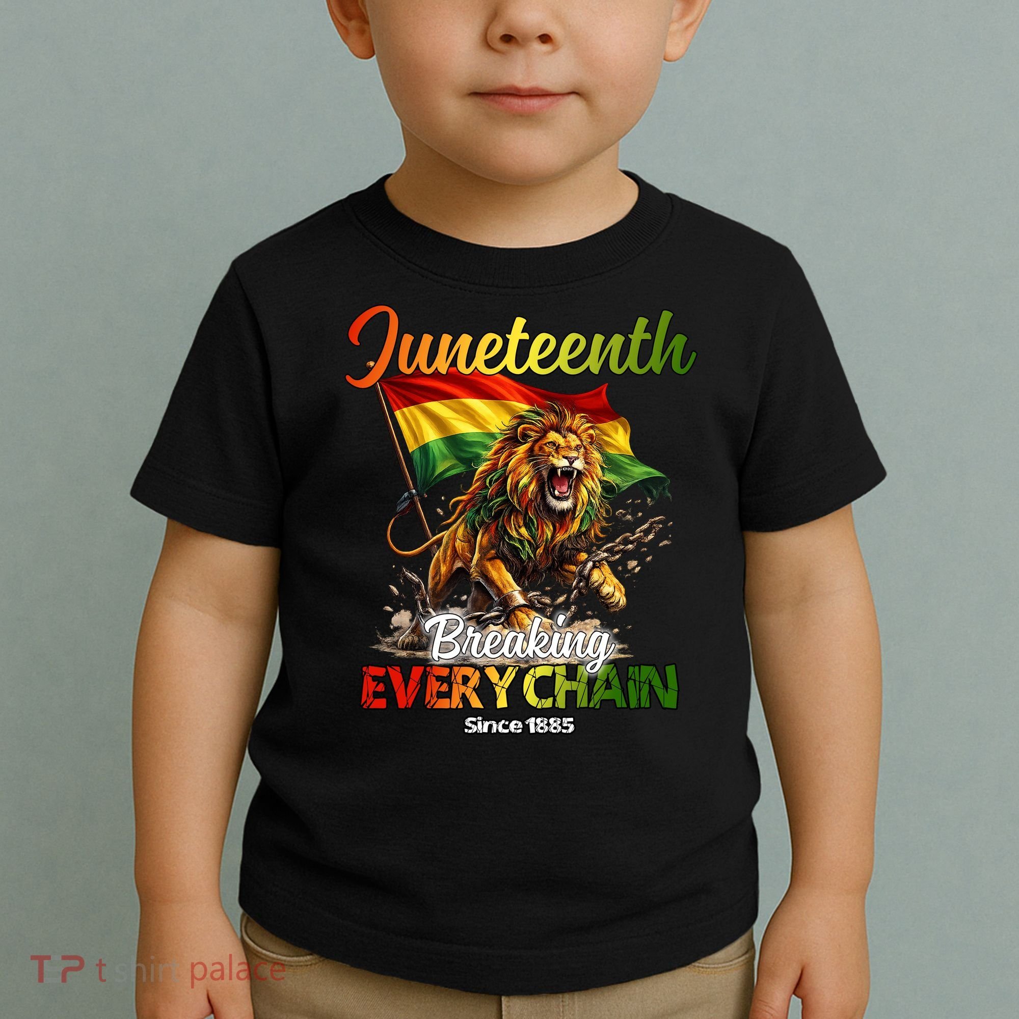 Juneteenth Lion Freedom Toddler T-Shirt
