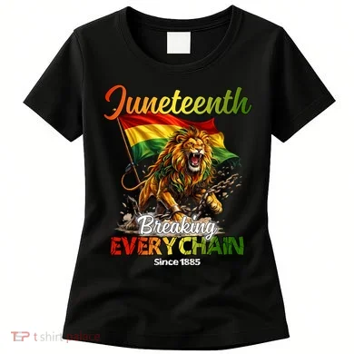 Juneteenth Lion Freedom Women's T-Shirt