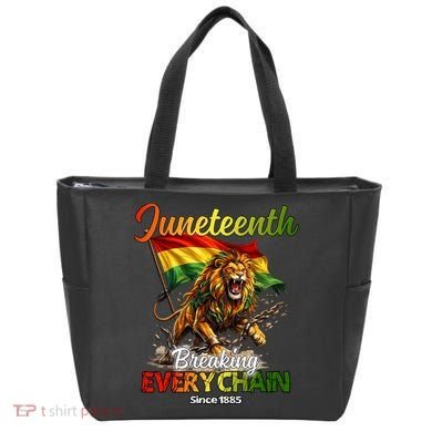 Juneteenth Lion Freedom Tote Bag