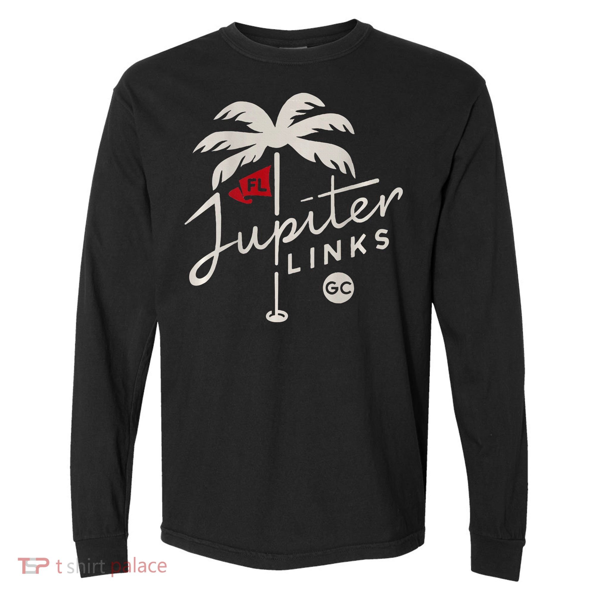 Jupiter Links Golf Club Comfort Colors Heavyweight Long Sleeve T-Shirt