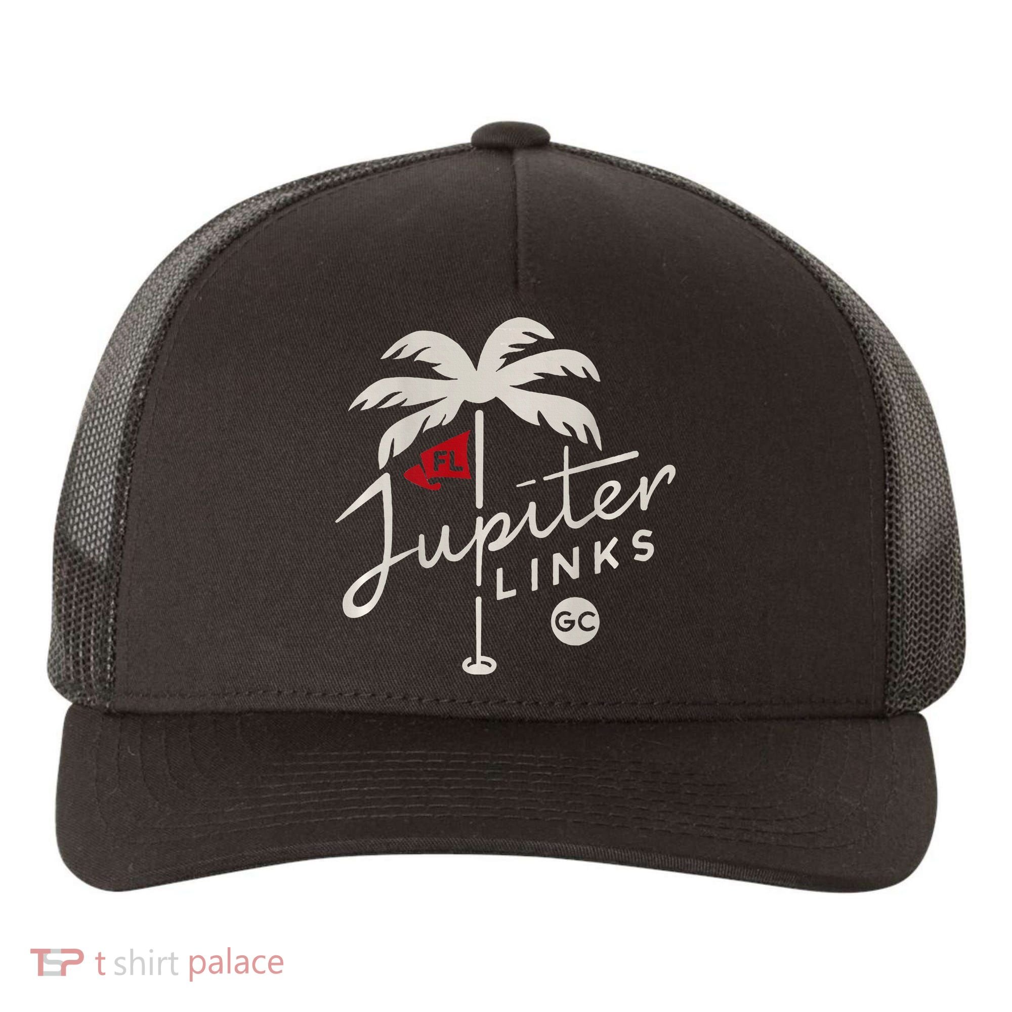 Jupiter Links Golf Club Yupoong Adult 5-Panel Trucker Hat