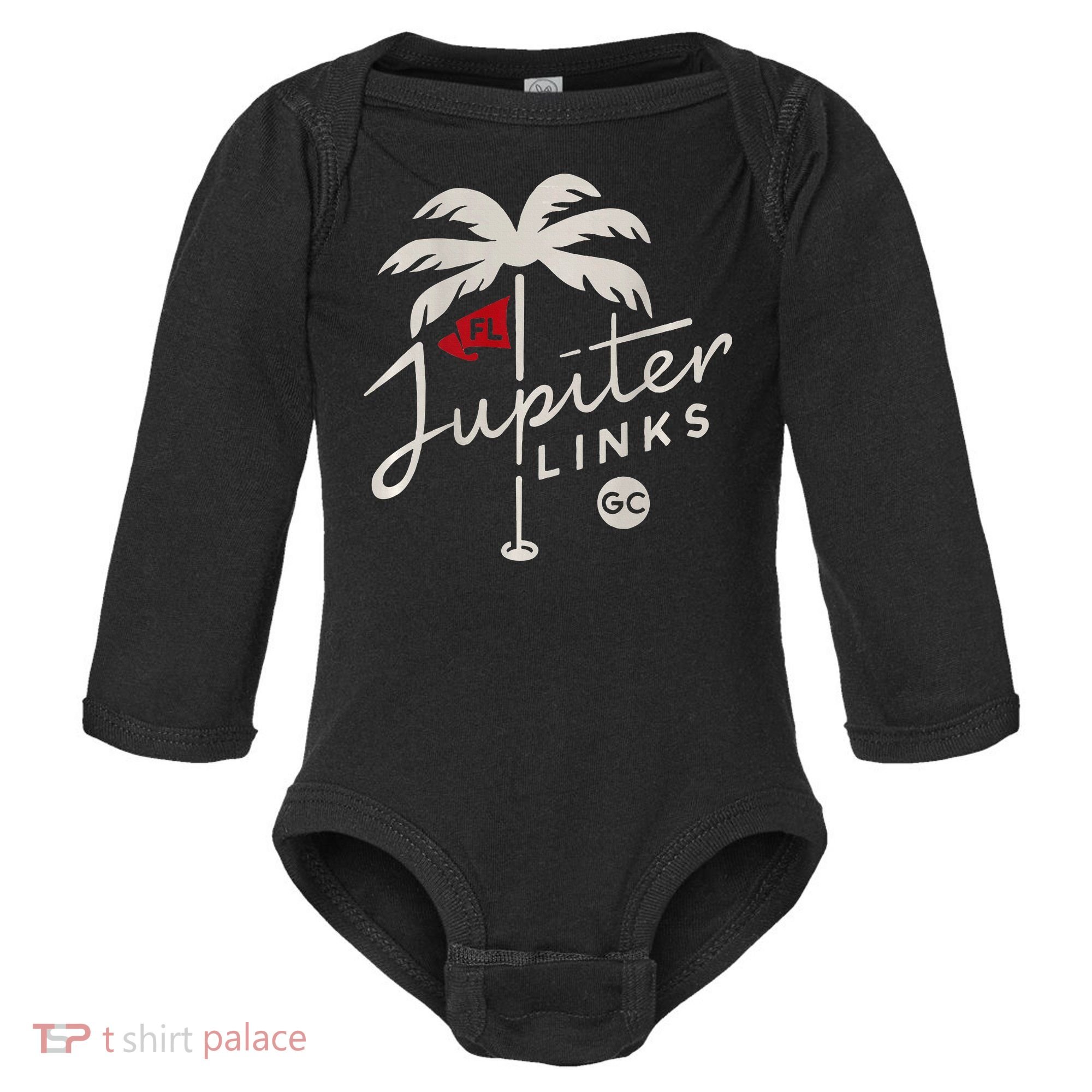 Jupiter Links Golf Club Baby Long Sleeve Bodysuit