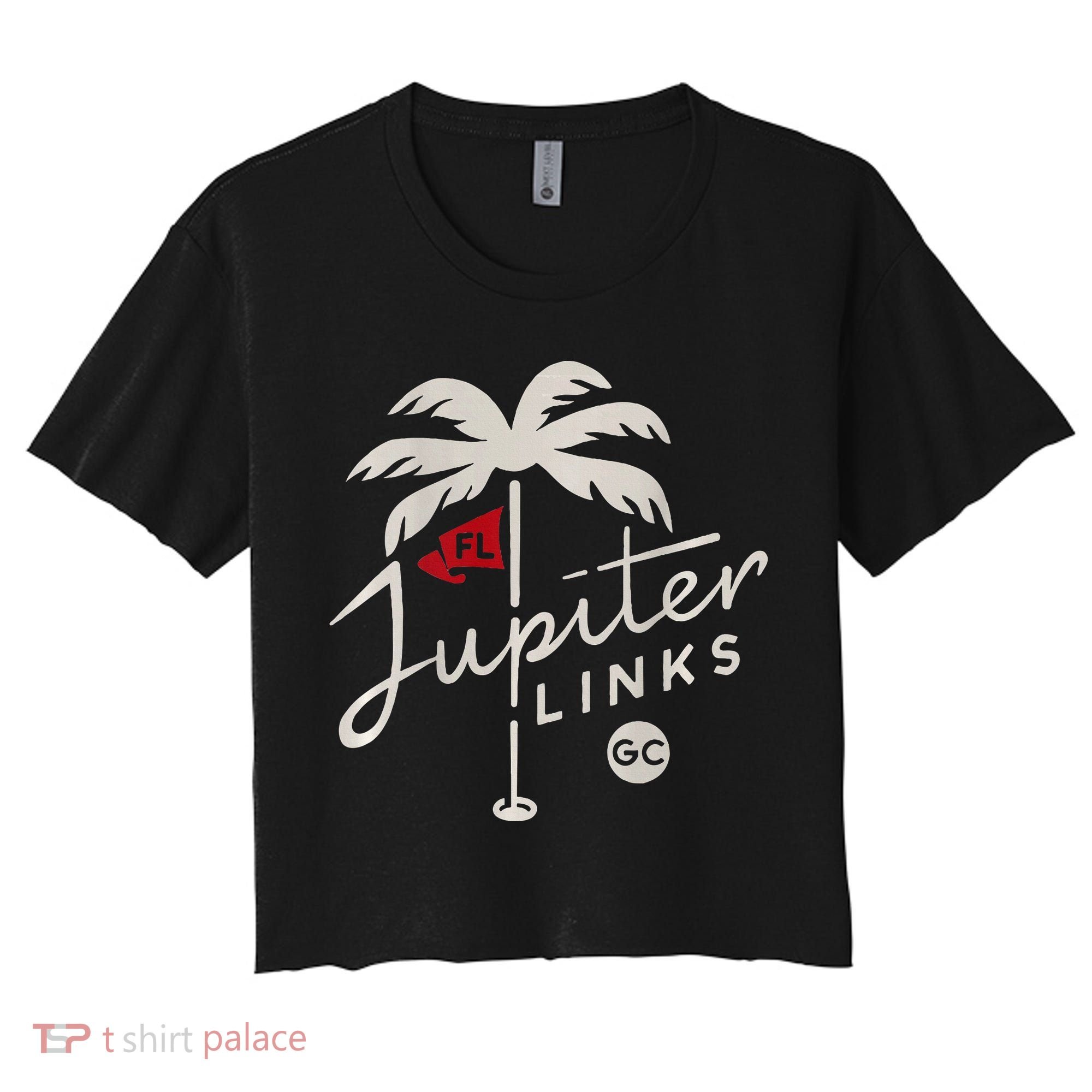 Jupiter Links Golf Club Women's Crop Top Tee