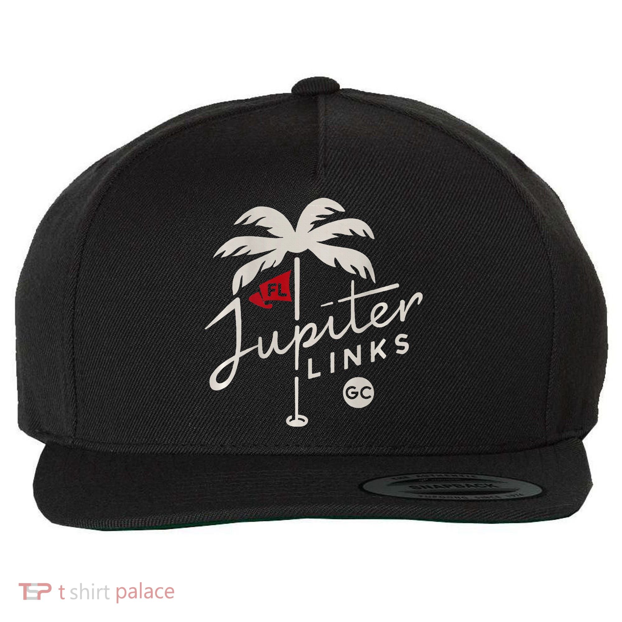 Jupiter Links Golf Club Wool Snapback Cap