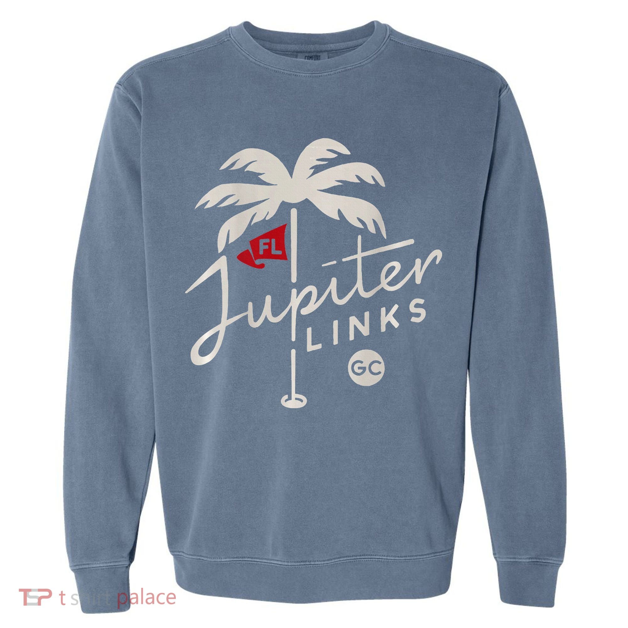 Jupiter Links Golf Club Garment-Dyed Sweatshirt