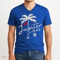Jupiter Links Golf Club V-Neck T-Shirt thumb 2