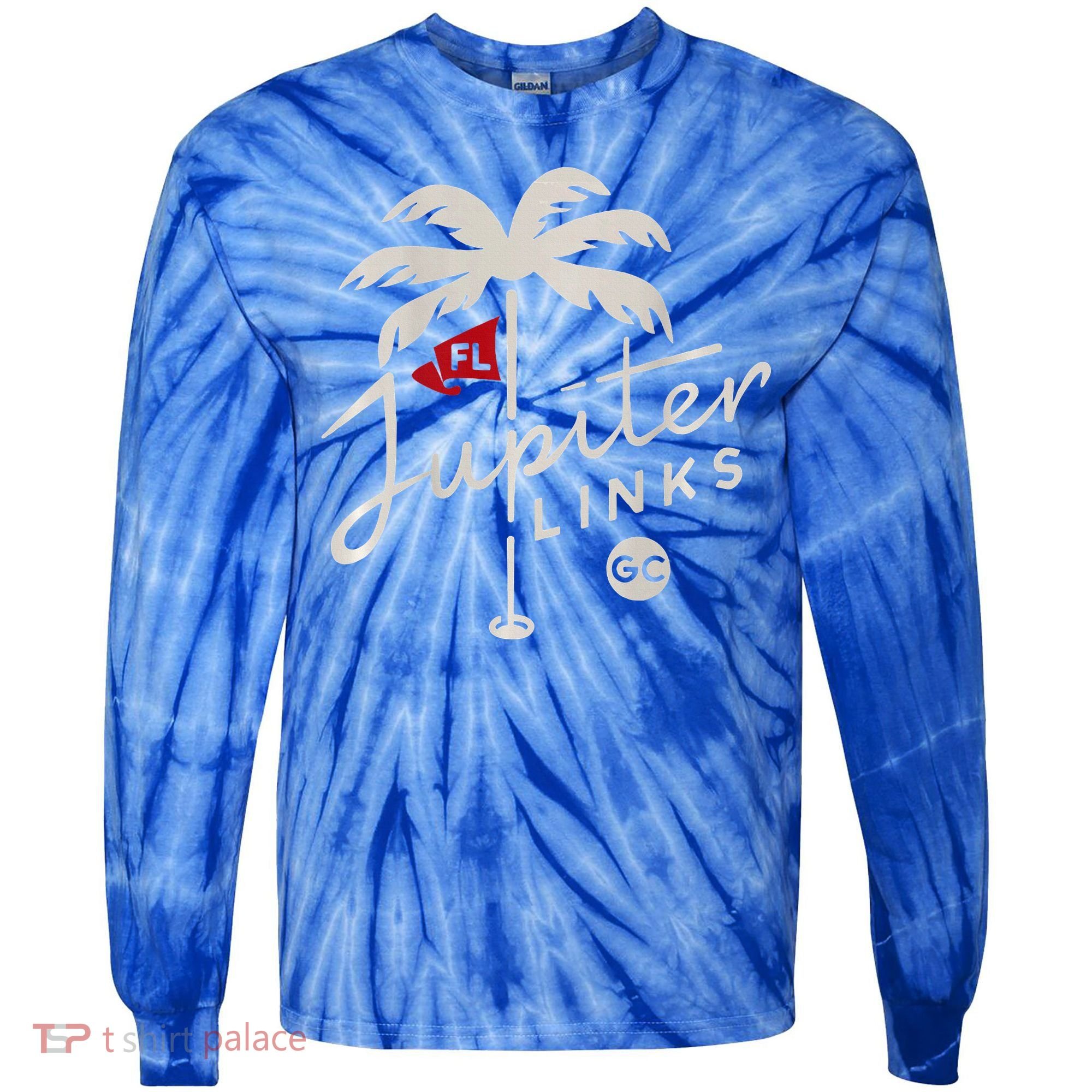 Jupiter Links Golf Club Tie-Dye Long Sleeve Shirt