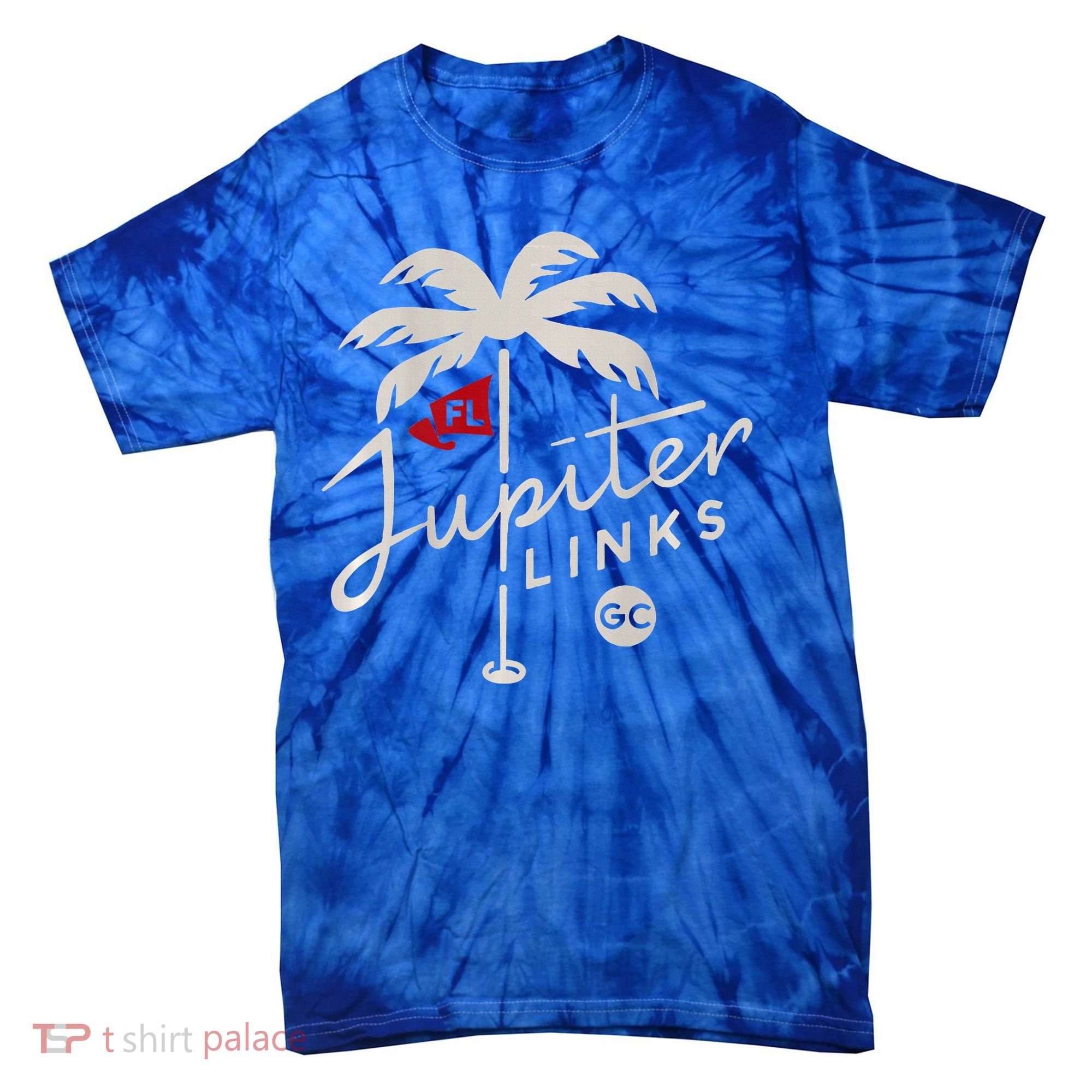 Jupiter Links Golf Club Tie-Dye T-Shirt
