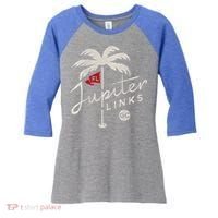 Jupiter Links Golf Club Women's Tri-Blend 3/4-Sleeve Raglan Shirt thumb 0