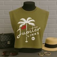 Jupiter Links Golf Club Garment-Dyed Women's Muscle Tee thumb 3