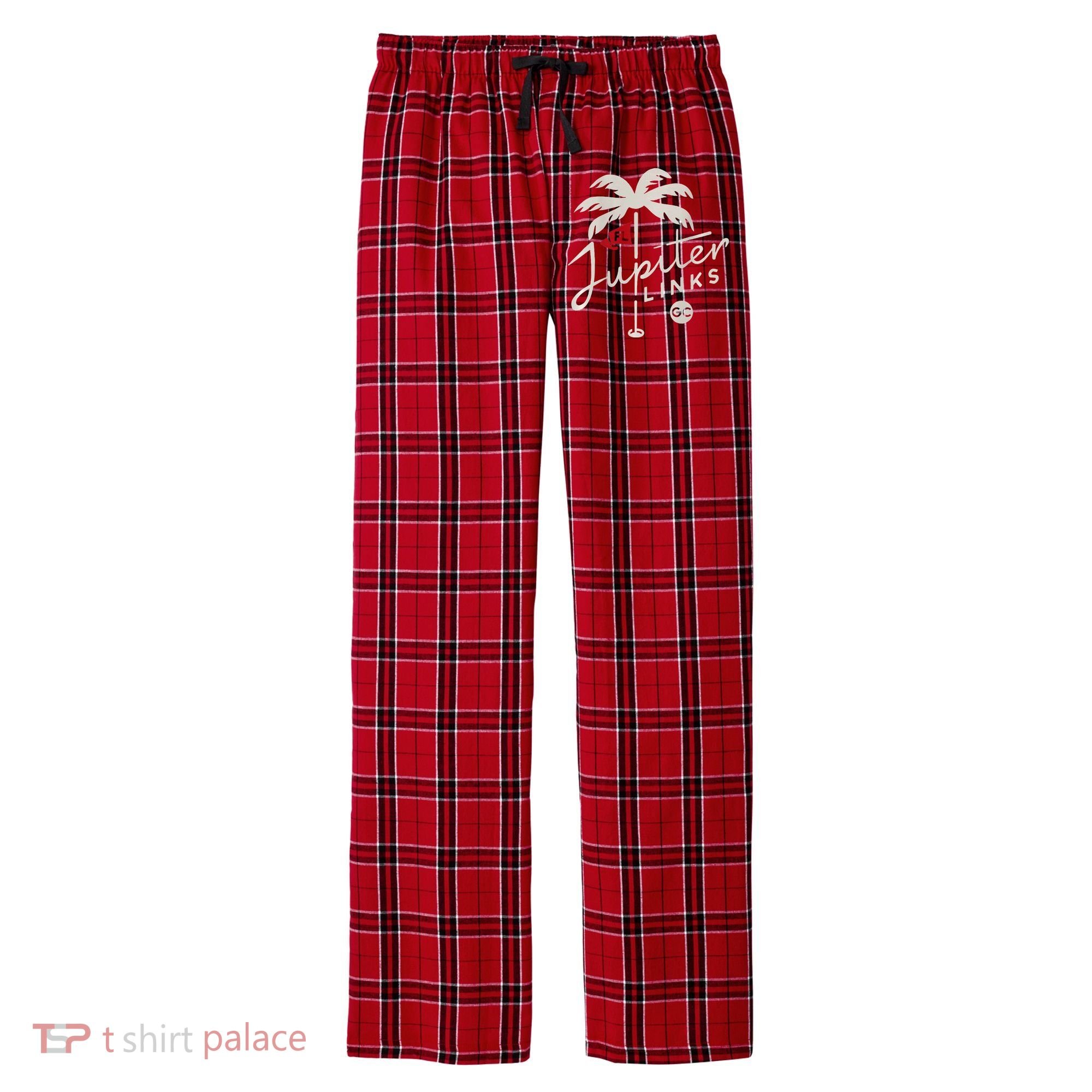 Jupiter Links Golf Club Men's Flannel Plaid Pajama Pants