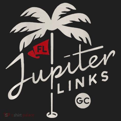 Jupiter Links Golf Club Tgl Frontback Comfort Colors T-Shirt