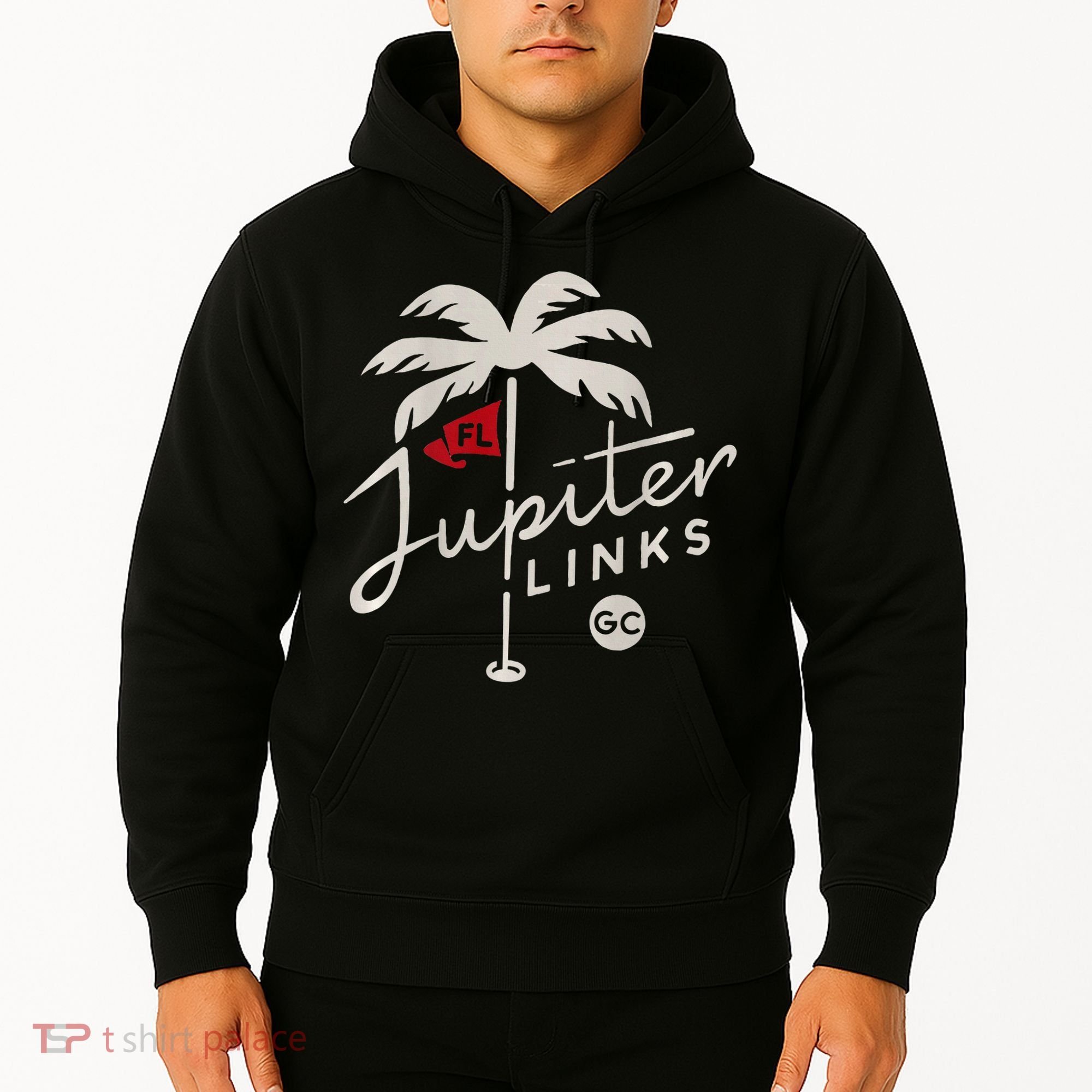 Jupiter Links Golf Club Tgl Frontback Hoodie