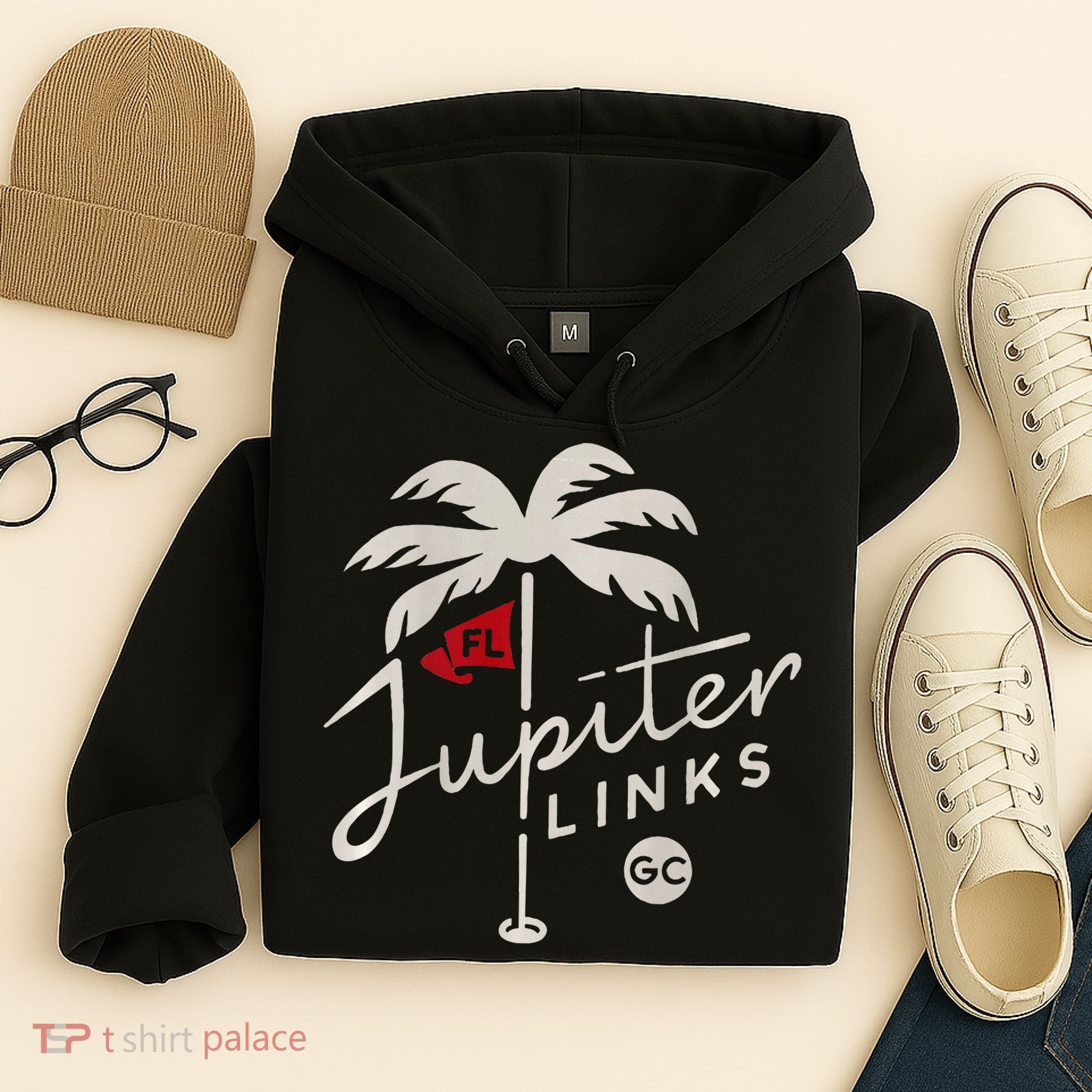 Jupiter Links Golf Club Tgl Frontback Hoodie