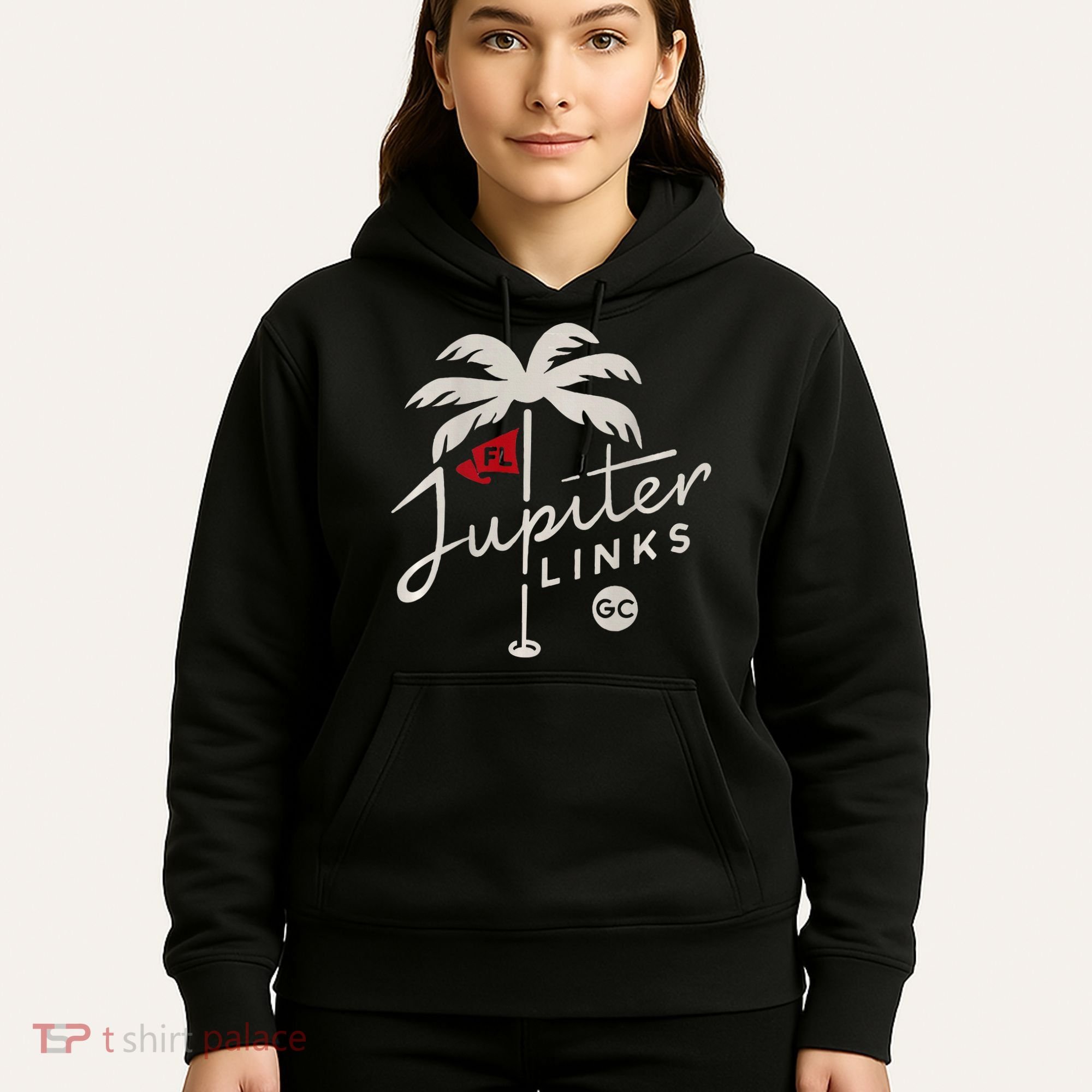 Jupiter Links Golf Club Tgl Frontback Hoodie
