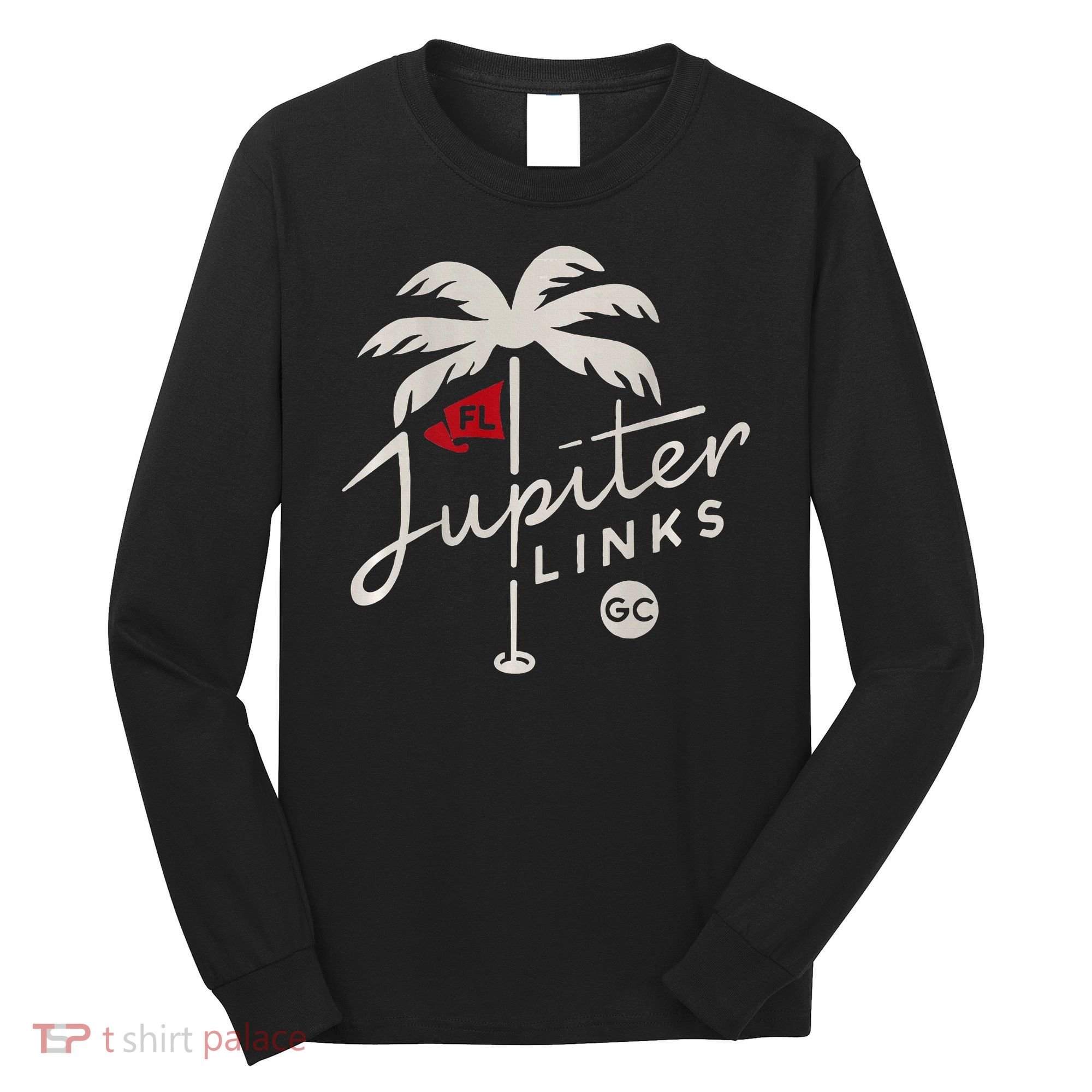 Jupiter Links Golf Club Tgl Frontback Long Sleeve Shirt