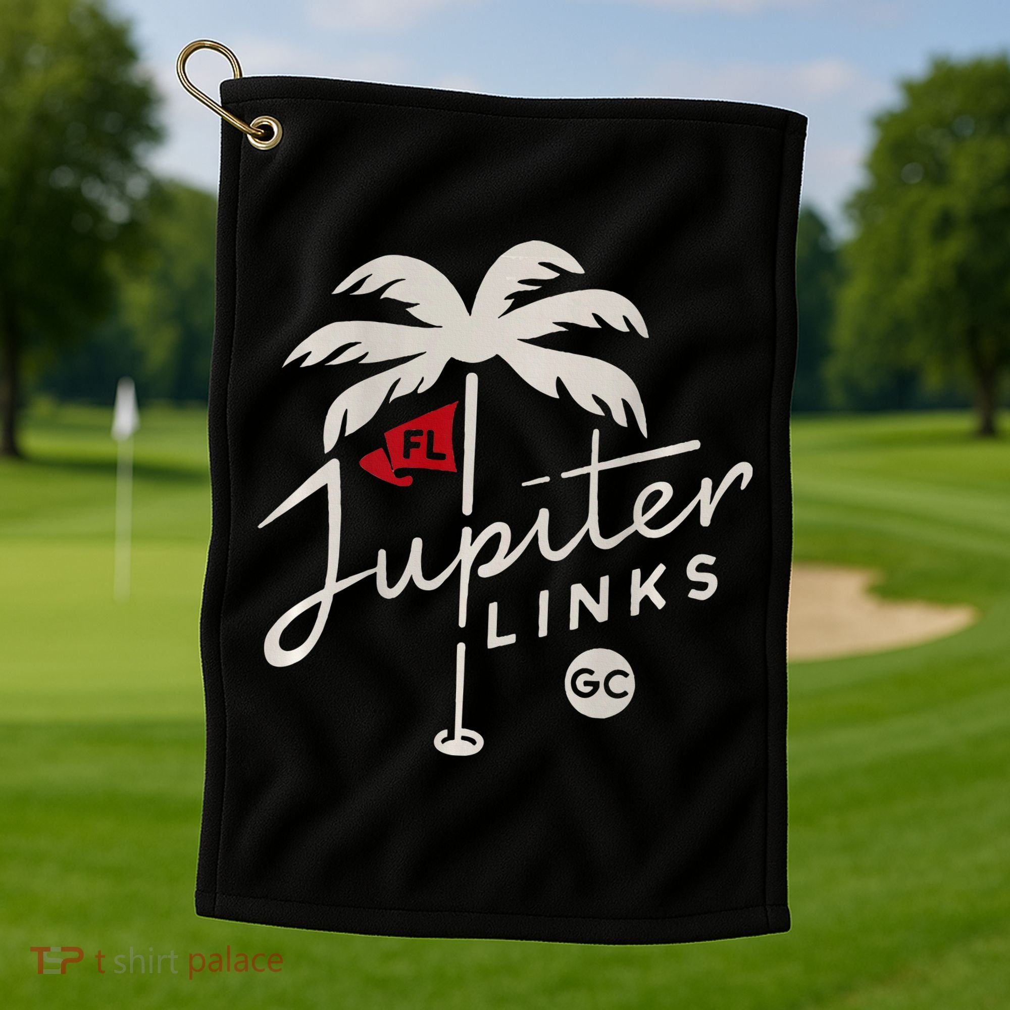 Jupiter Links Golf Club Tgl Frontback Golf Towel
