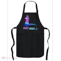 Just Loot It Llama Gamers Apron thumb 0
