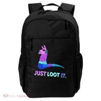 Just Loot It Llama Gamers Backpack thumb 0
