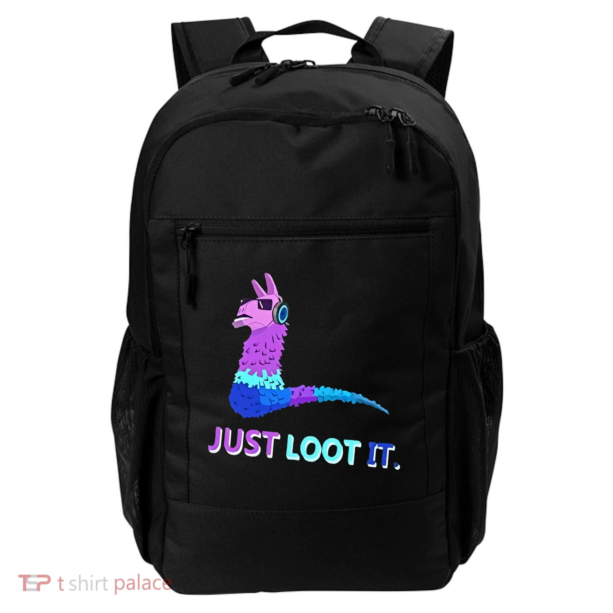 Just Loot It Llama Gamers Backpack
