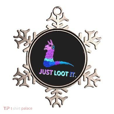 Just Loot It Llama Gamers Ornament